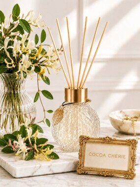 Honeysuckle Reed Diffuser 4 oz | Soft Floral Home Fragrance